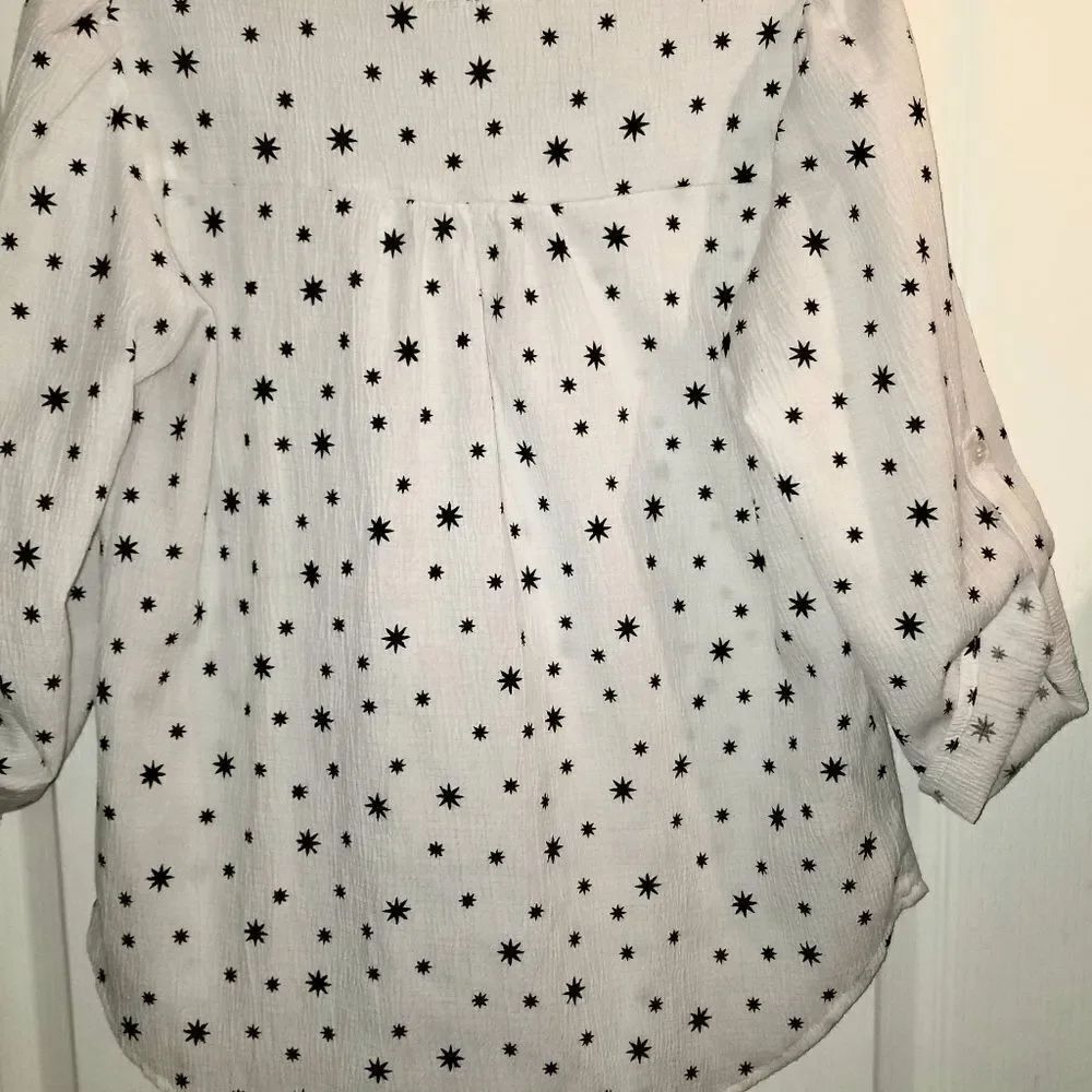 CAMISOLE TOP WHITE/BLACK TOP - Picture 5 of 15
